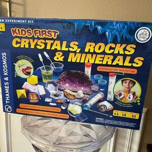 Kids First Crystal Rock and Minerals Kit Geology Lab